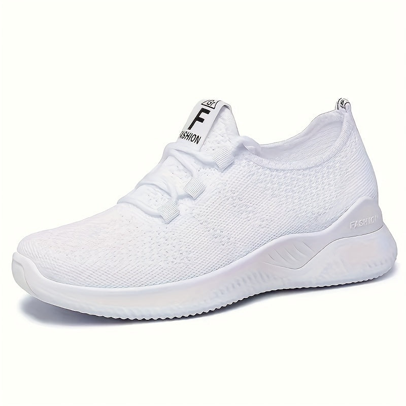 Women's Casual Lightweight Breathable Lace-Up Platform Trainers | Perfect for Outdoor Activities